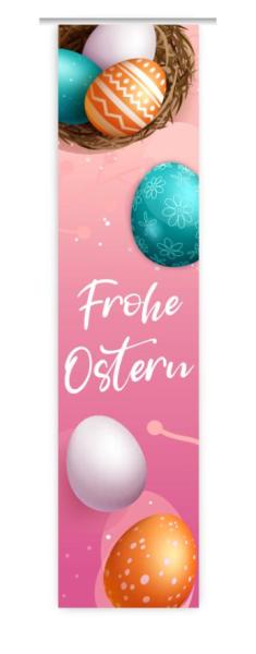 Schiebevorhang Ostermotiv modern